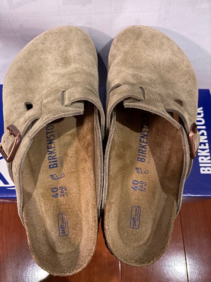 BIRKENSTOCK ベージュ (トープ)サンダル 40 26cm