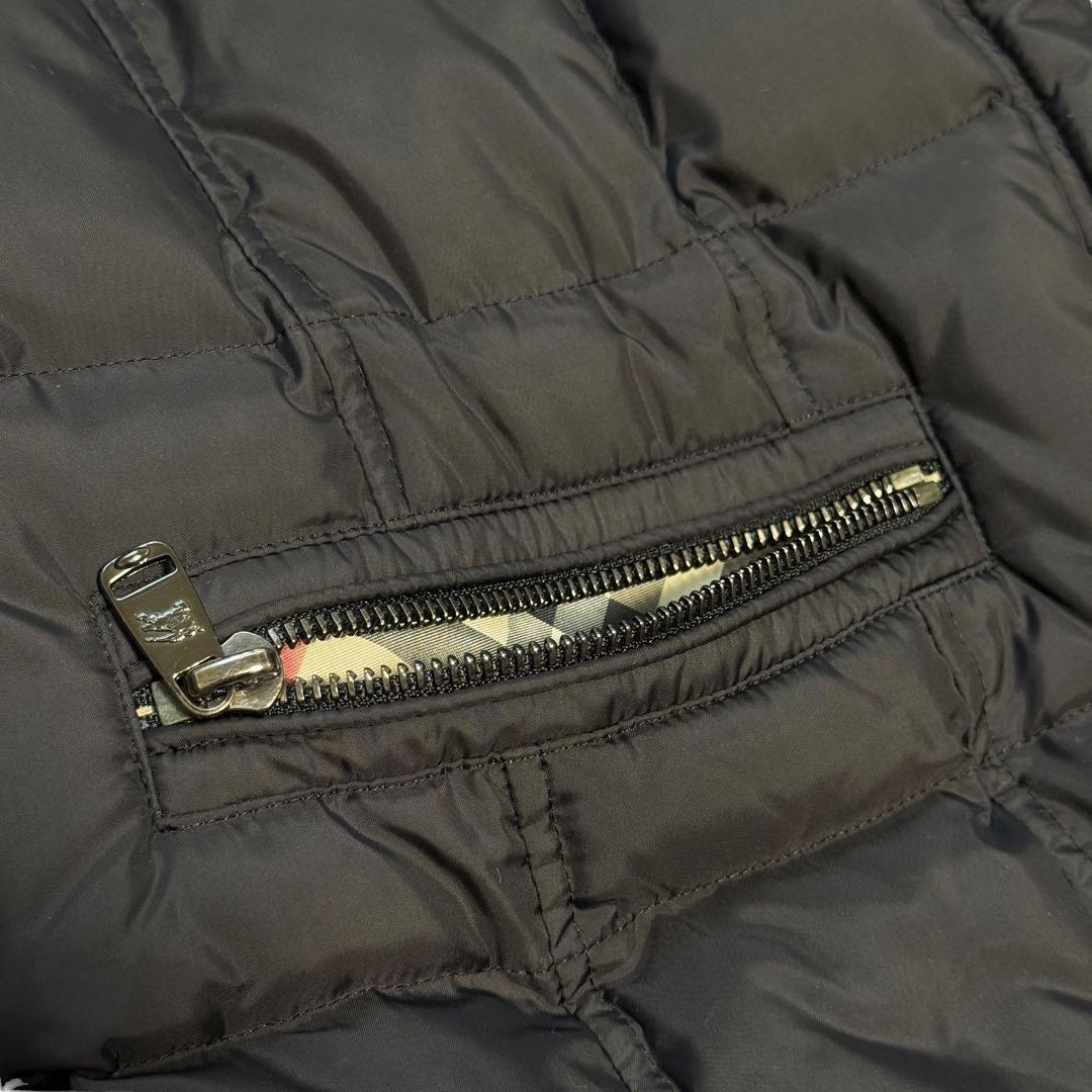 美品✨BURBERRY LONDON バーバリーロンドン　ダウンベスト ブラック