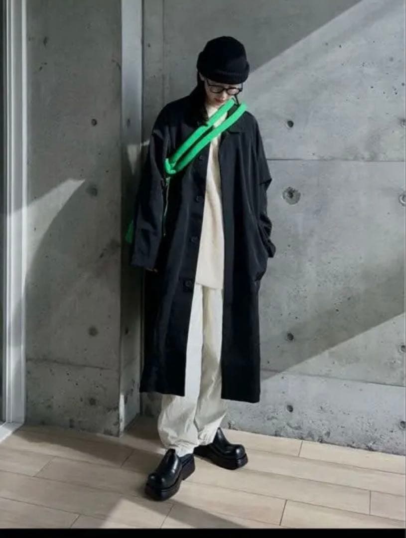 ジャケット・アウター ENOF twill long coat M size