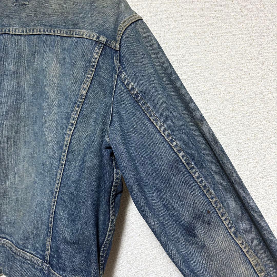 70s Lee 101J デニムジャケット 46 リー　ビッグサイズ USA