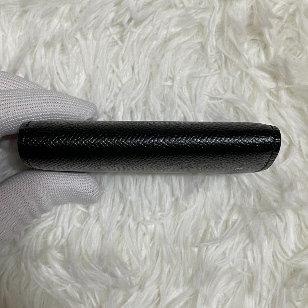 BURBERRY LONDON バーバリー 6連 レザー キーケース ブラック