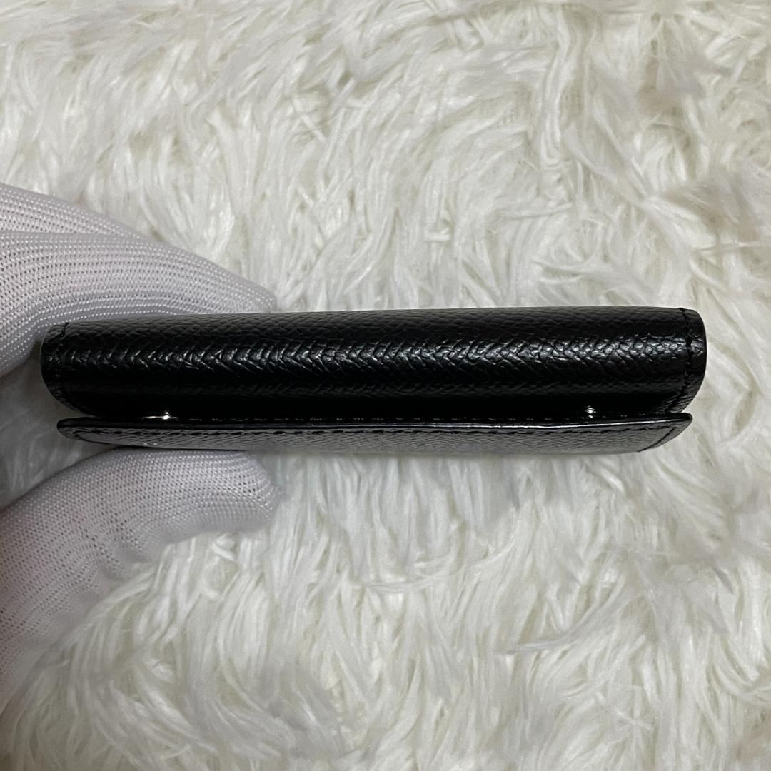 BURBERRY LONDON バーバリー 6連 レザー キーケース ブラック