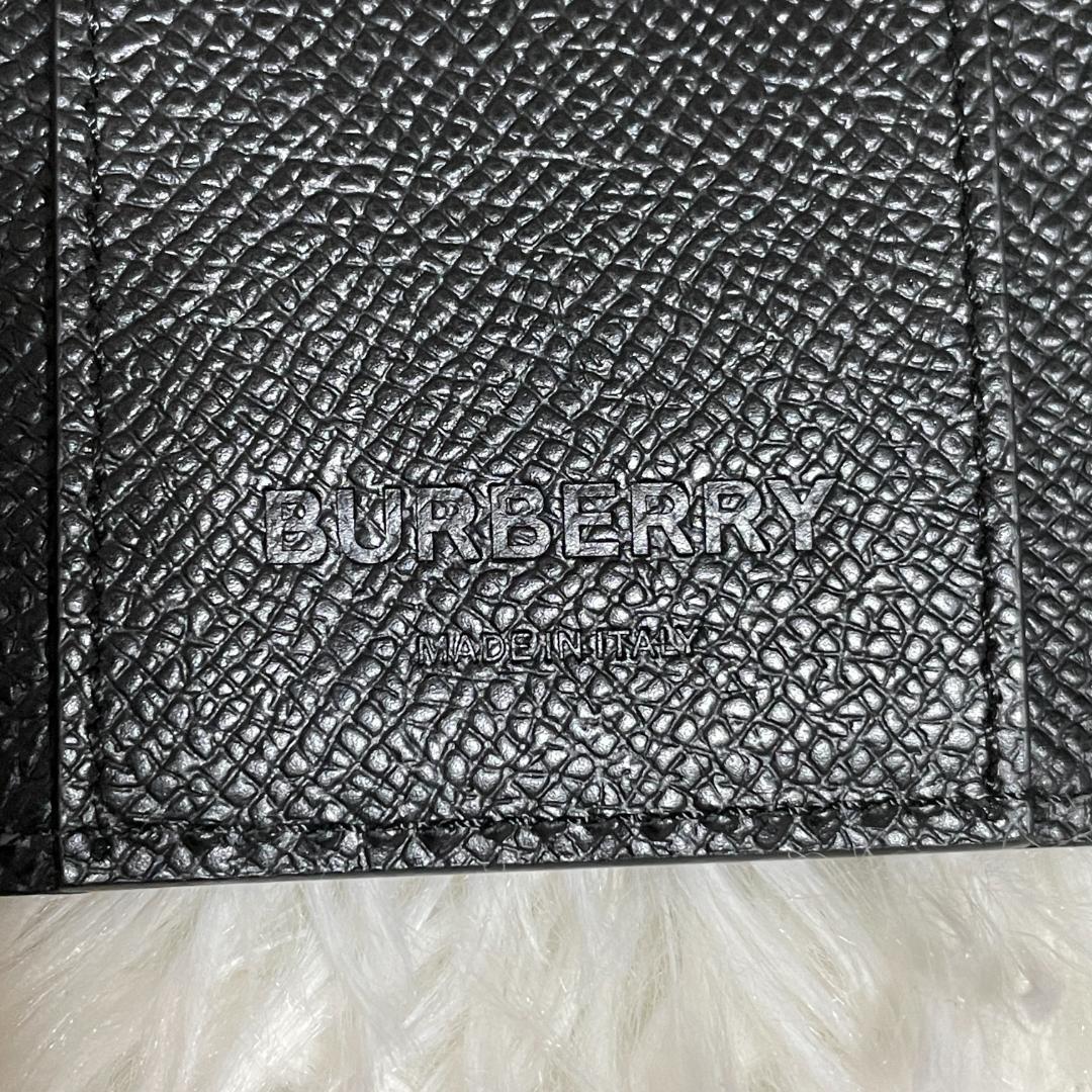 BURBERRY LONDON バーバリー 6連 レザー キーケース ブラック