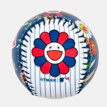村上隆 MLB コラボ 東京シリーズ ドジャース カブス ボール 2個セット ②