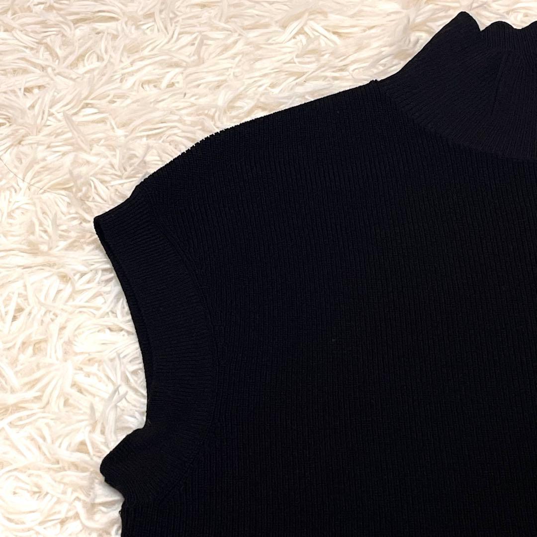 24AW✨エポカ La maglia アームウォーマー付きチュニック 金ボタン