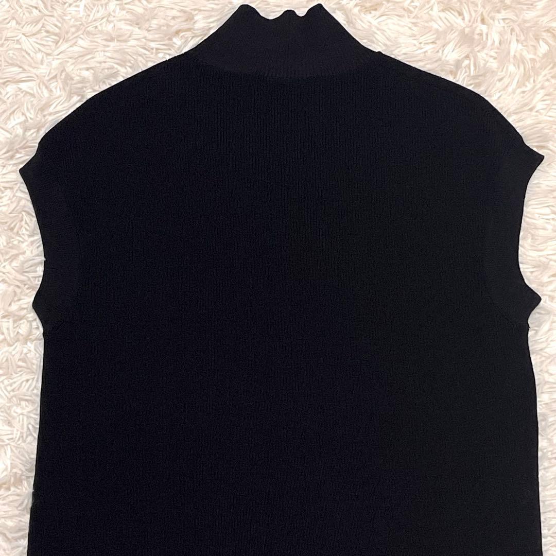 24AW✨エポカ La maglia アームウォーマー付きチュニック 金ボタン