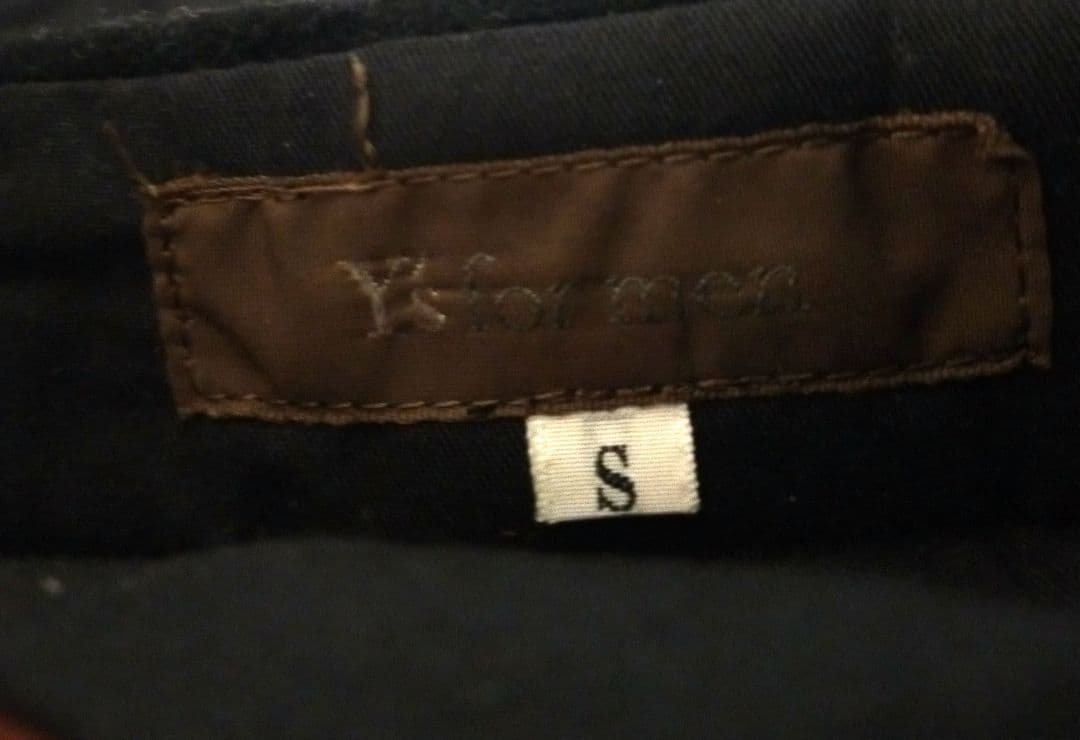 Y's for menブラック テーラードジャケット上Mサイズ下Sサイズ