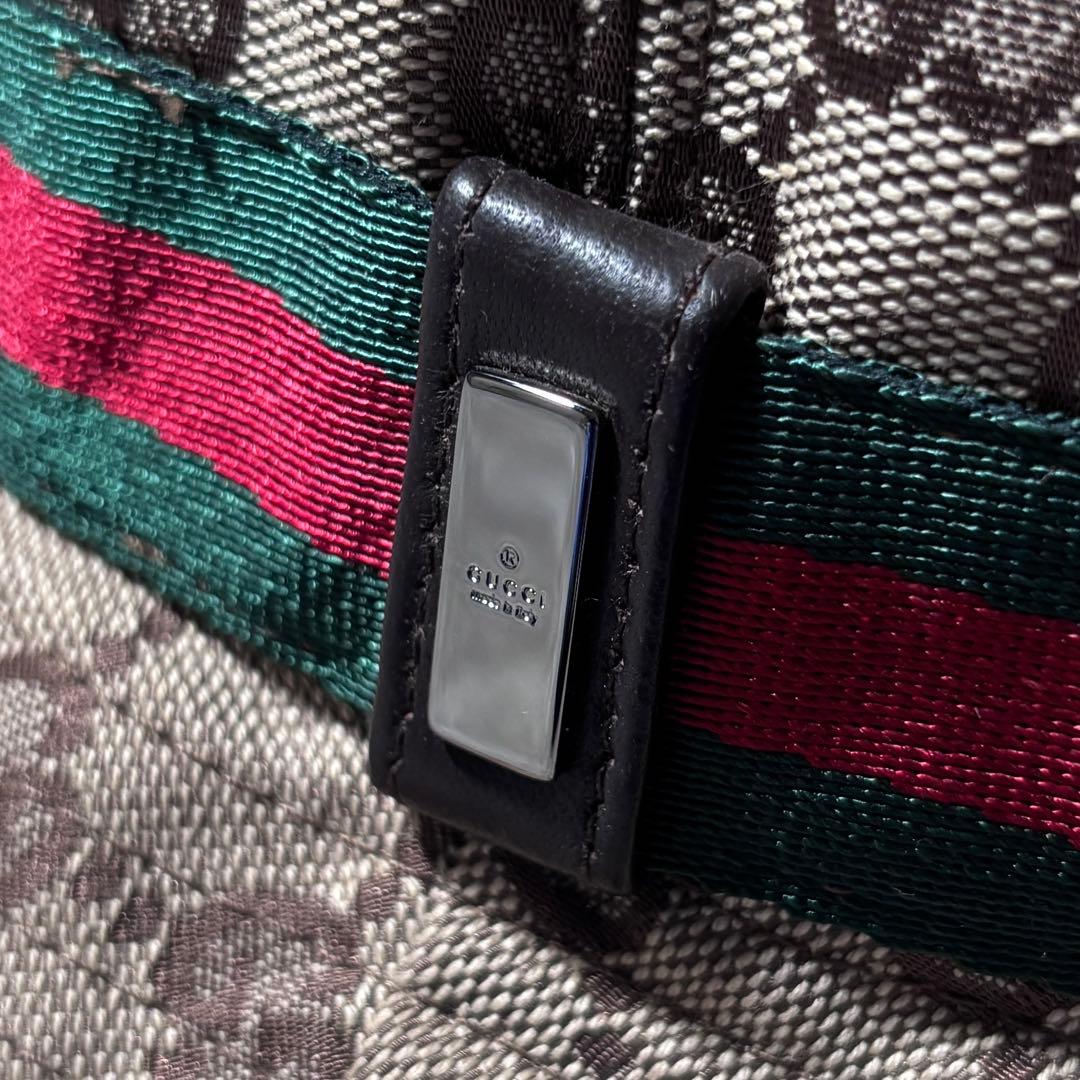 GUCCI グッチ シェリーライン バケットハット 帽子 GG柄 00s y2k