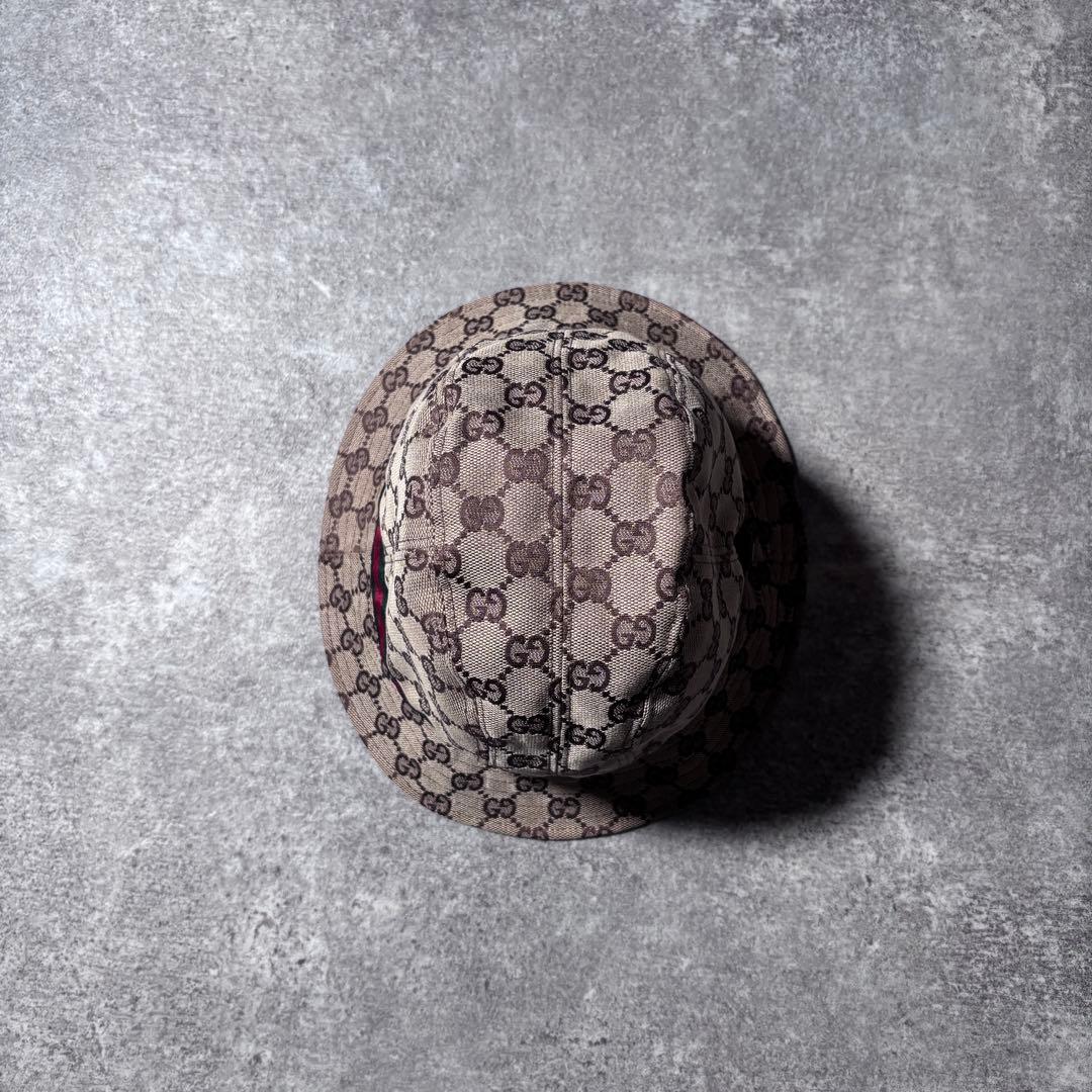 GUCCI グッチ シェリーライン バケットハット 帽子 GG柄 00s y2k