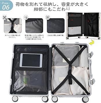 【新品・タグ付き】スーツケース キャリーケース Lサイズ　大型　USBポート