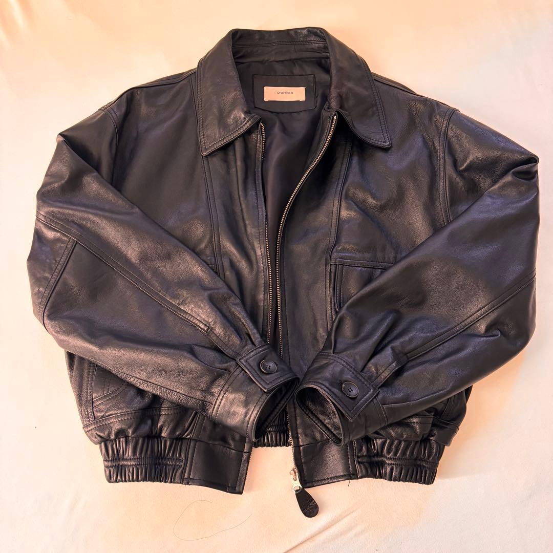 ジャケット・アウター OHOTORO A2 Lambskin jacket