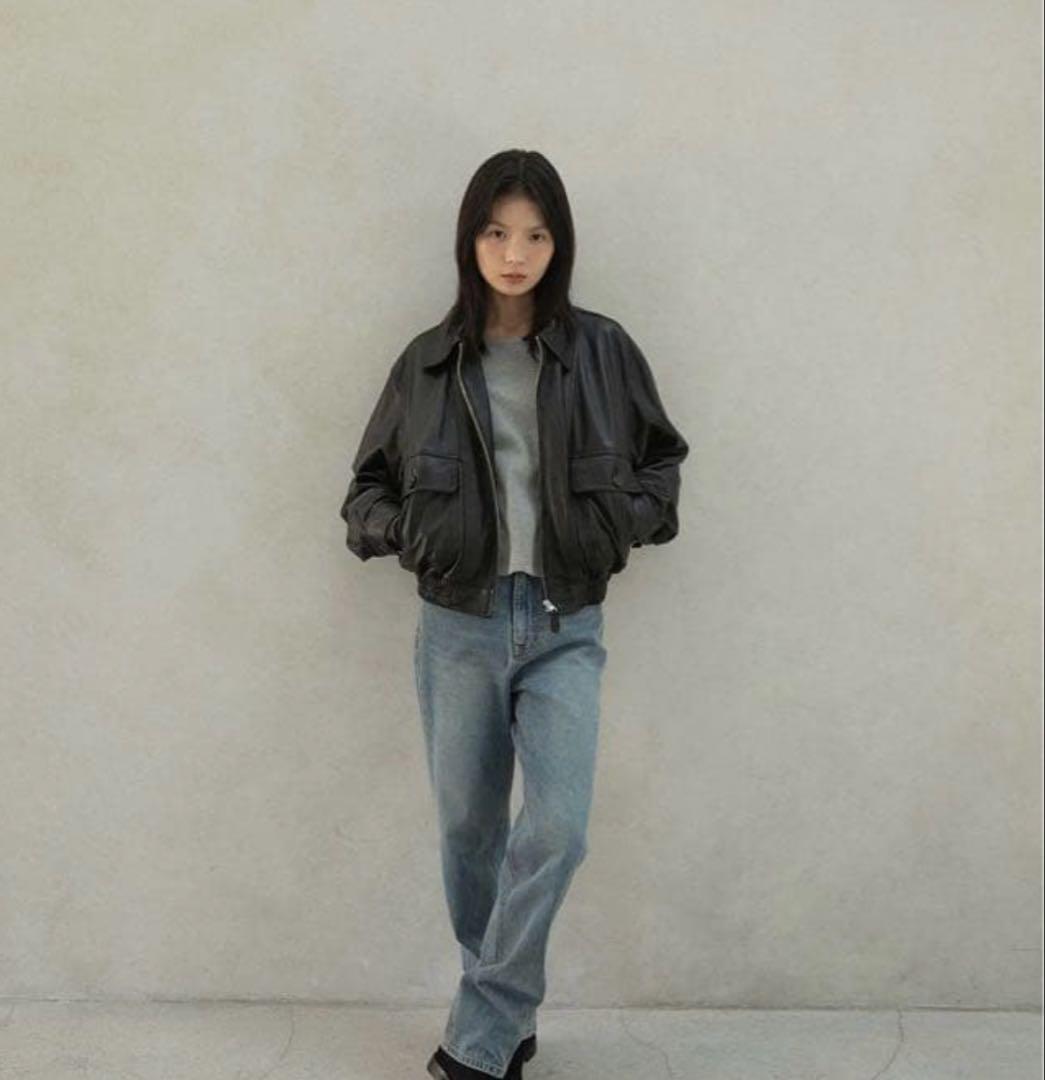 ジャケット・アウター OHOTORO A2 Lambskin jacket