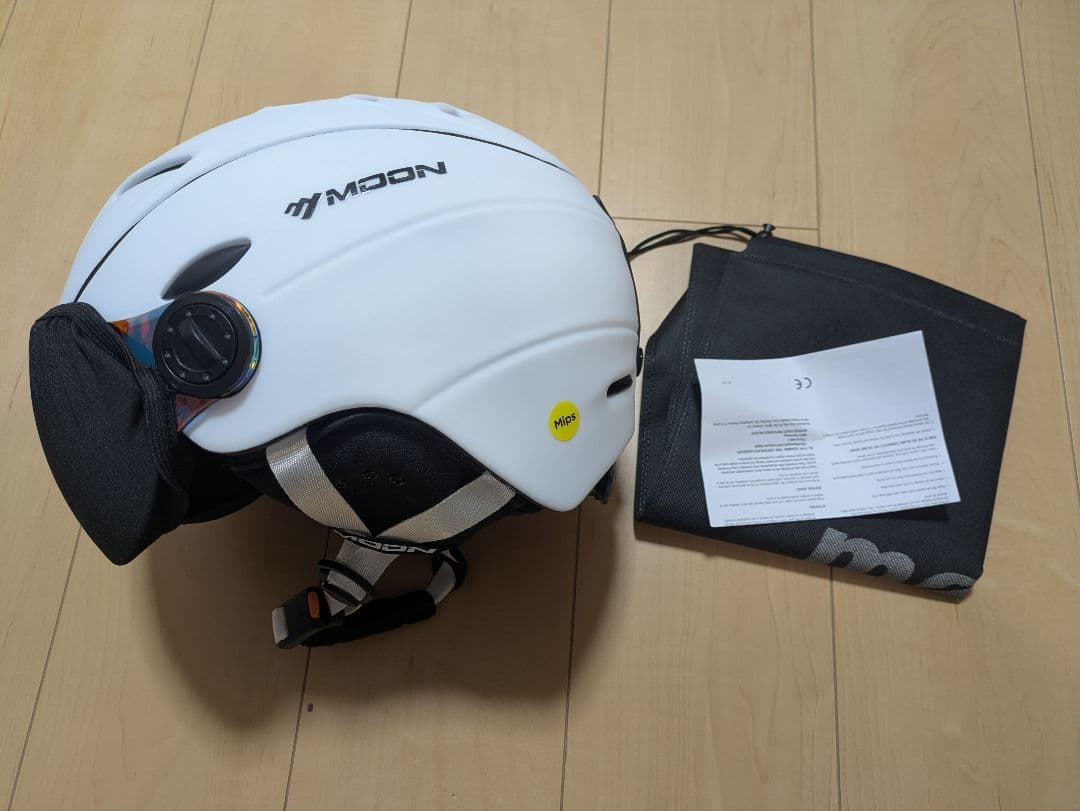 MOON バイザーヘルメット Mips XL（61〜63cm） ゴーグル