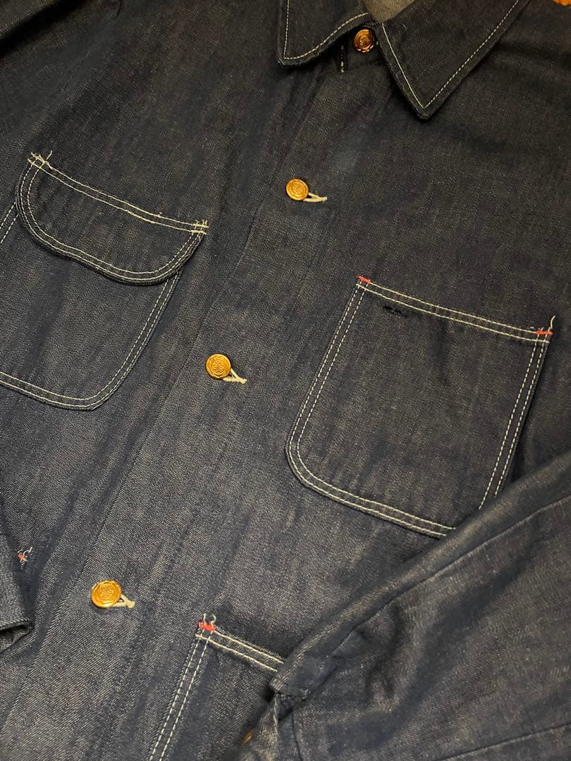 70s blue bell カバーオールサイズ42 濃紺