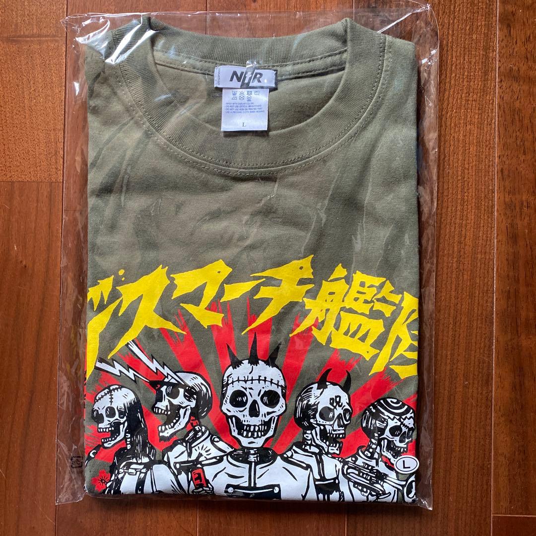 デスマーチ艦隊 Tシャツ オリーブ色