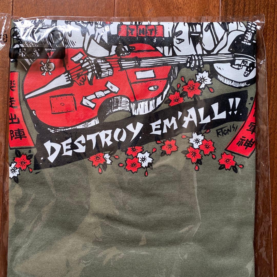 デスマーチ艦隊 Tシャツ オリーブ色