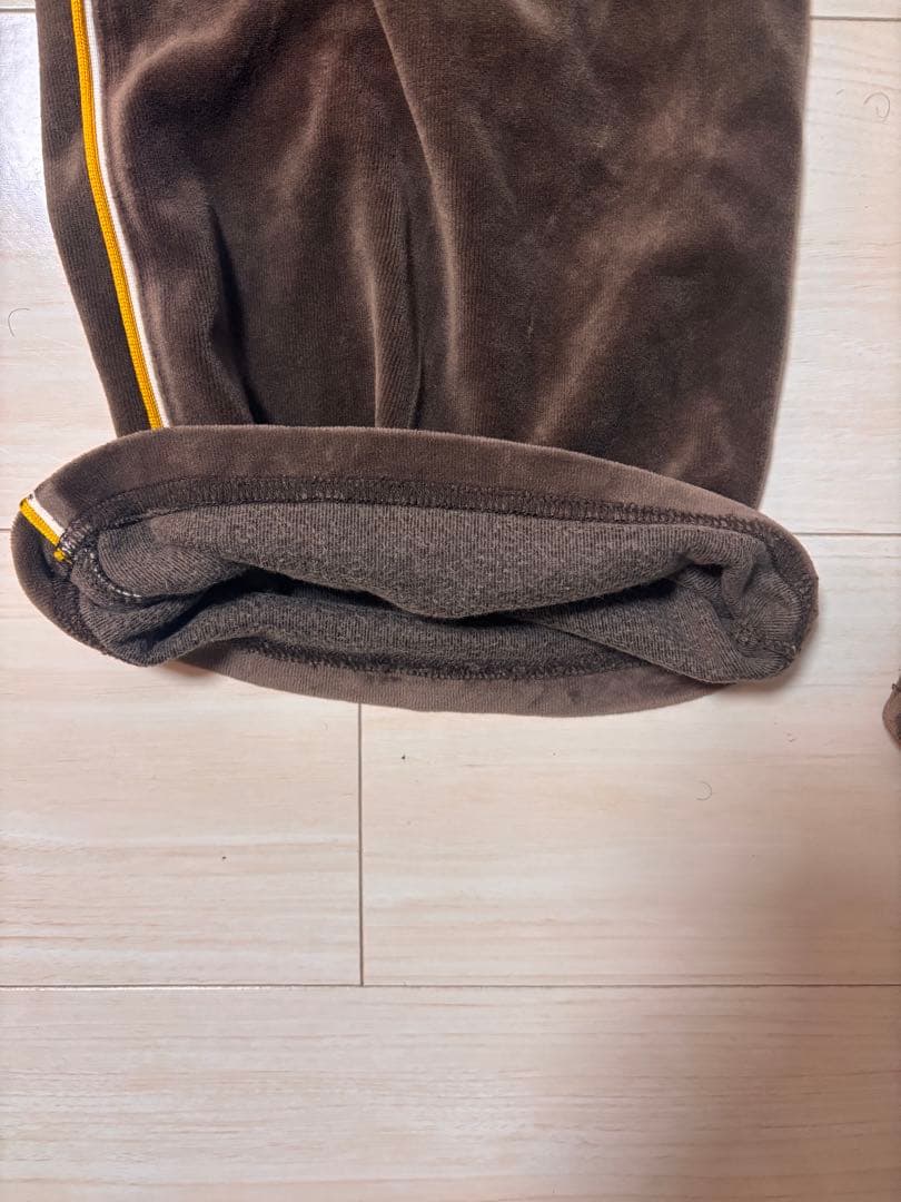 NIKE ブラウン ベロア ジャージセットアップ XL