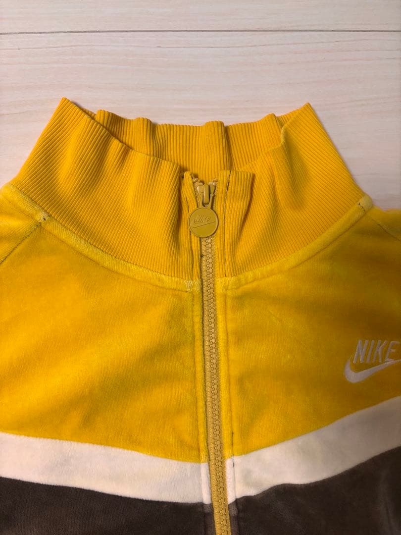 NIKE ブラウン ベロア ジャージセットアップ XL