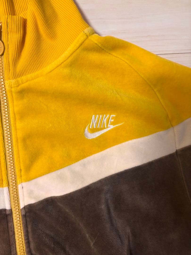 NIKE ブラウン ベロア ジャージセットアップ XL