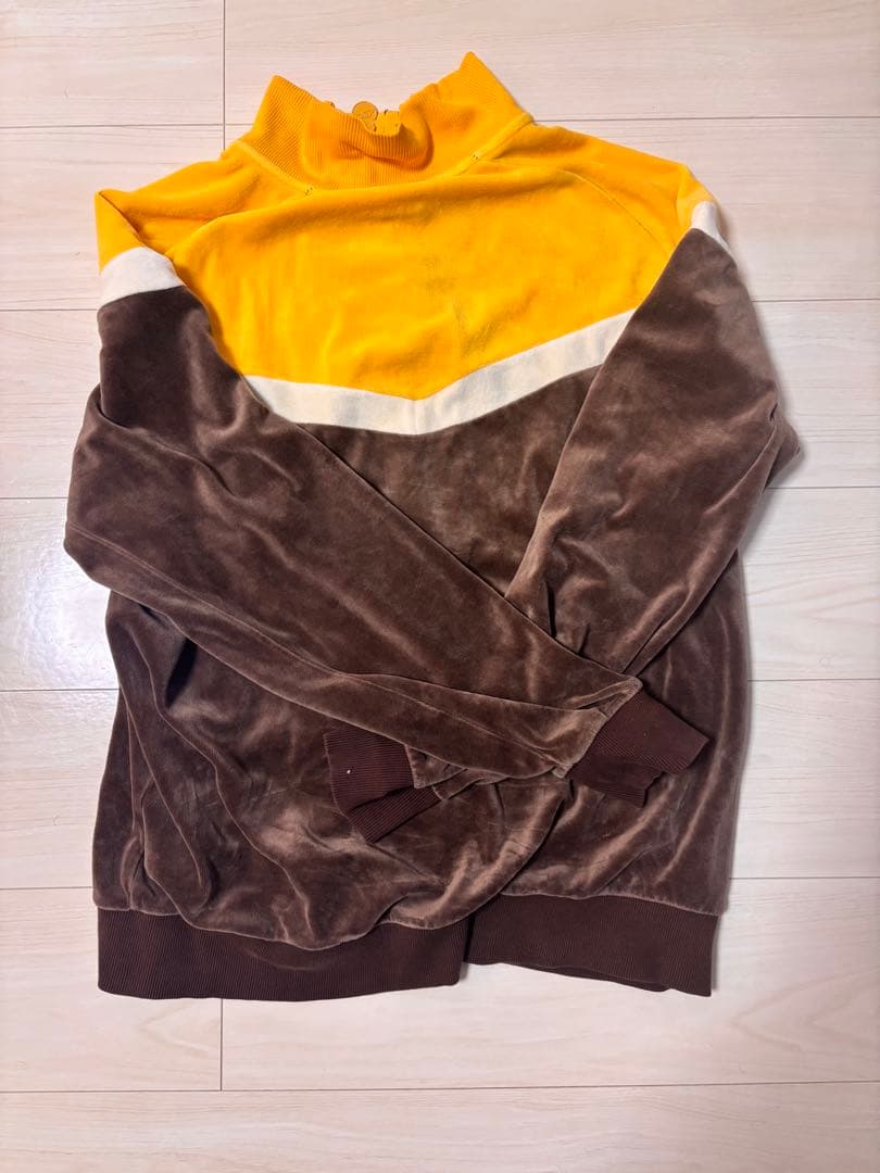 NIKE ブラウン ベロア ジャージセットアップ XL