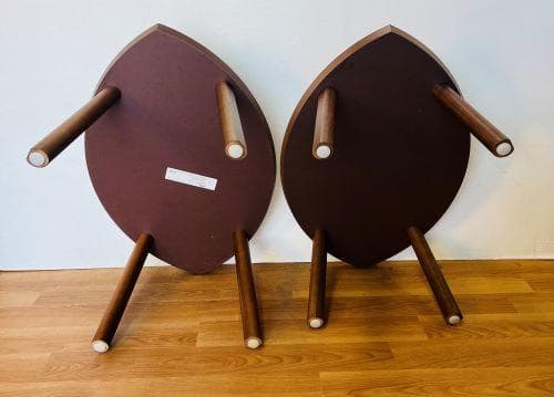 J【中古品】IKEA STOCKHOLM ストックホルム ネストテーブルセット