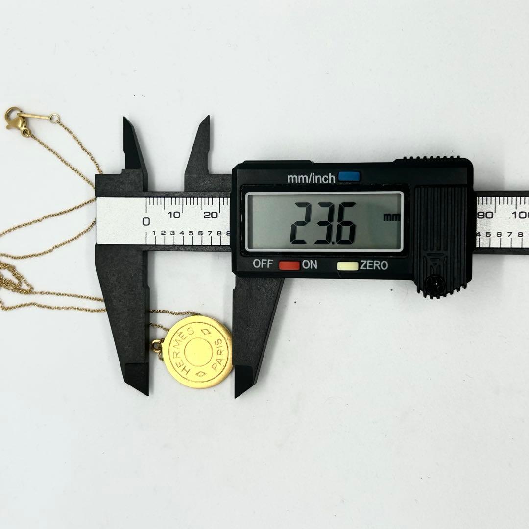 ✨HERMES✨エルメス セリエ ネックレス ゴールド 社外サージカルチェーン付