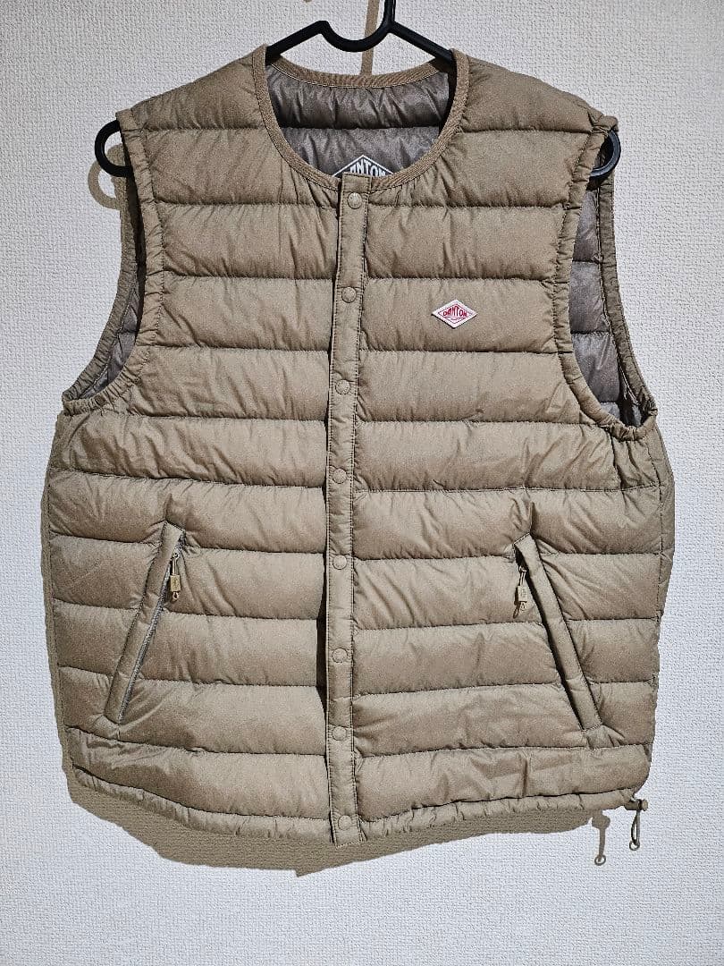 EgaoDANTON ベージュ ダウンベスト