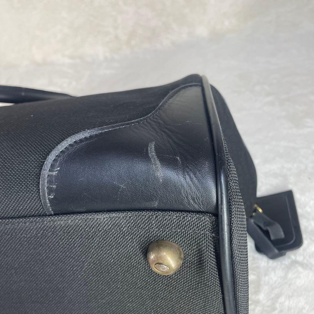 【美品】 COACH コーチ ボストンバッグ 2WAY 大容量 ブラック 南京錠