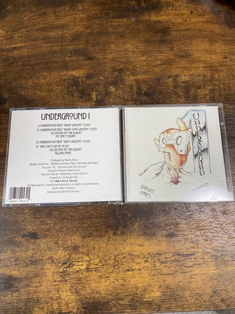 洋楽 UNDERGROUND I murder in da first grap