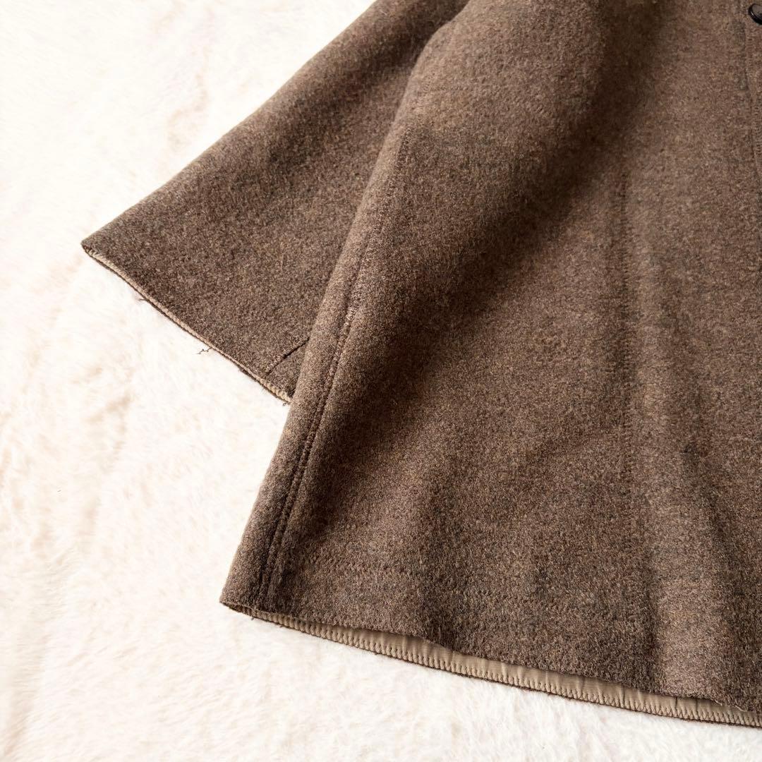 6148 【希少】 ヨーガンレール ウールコート シルク コットン M ベージュ