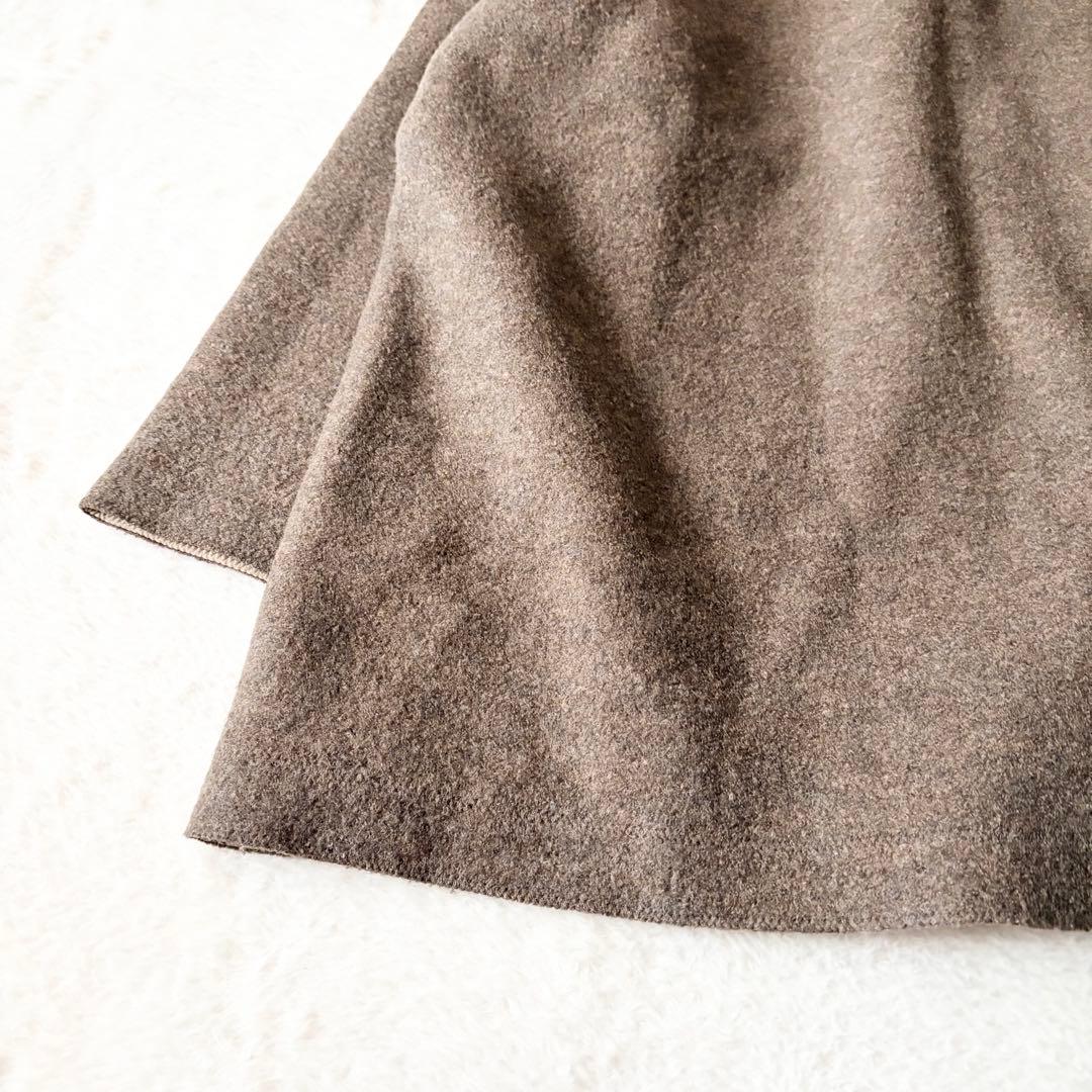 6148 【希少】 ヨーガンレール ウールコート シルク コットン M ベージュ