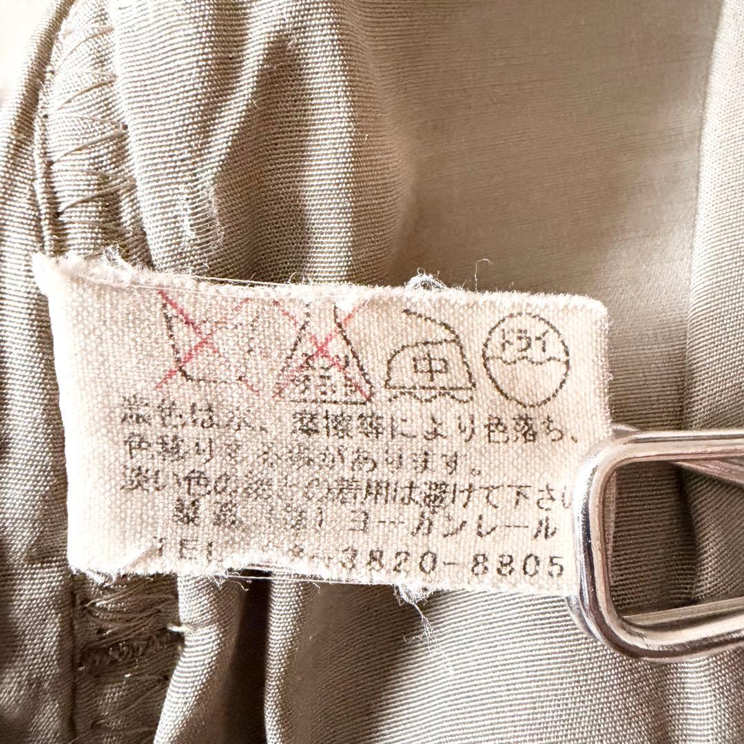 6148 【希少】 ヨーガンレール ウールコート シルク コットン M ベージュ