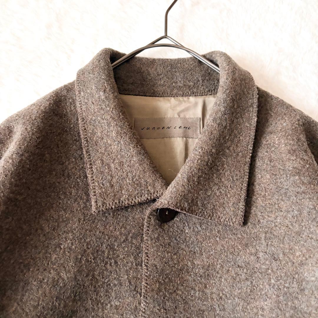 6148 【希少】 ヨーガンレール ウールコート シルク コットン M ベージュ