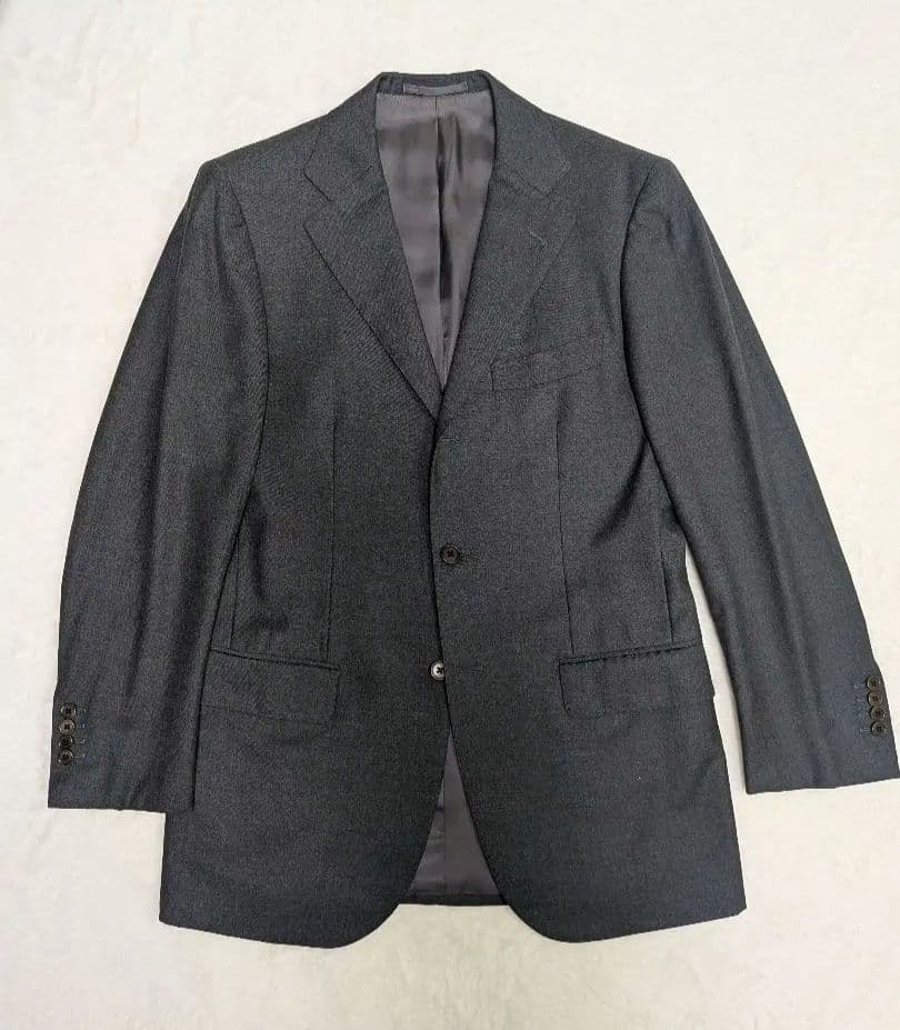 極上生地】BEAMS F セットアップスーツ グレー ロロ・ピアーナ メンズ