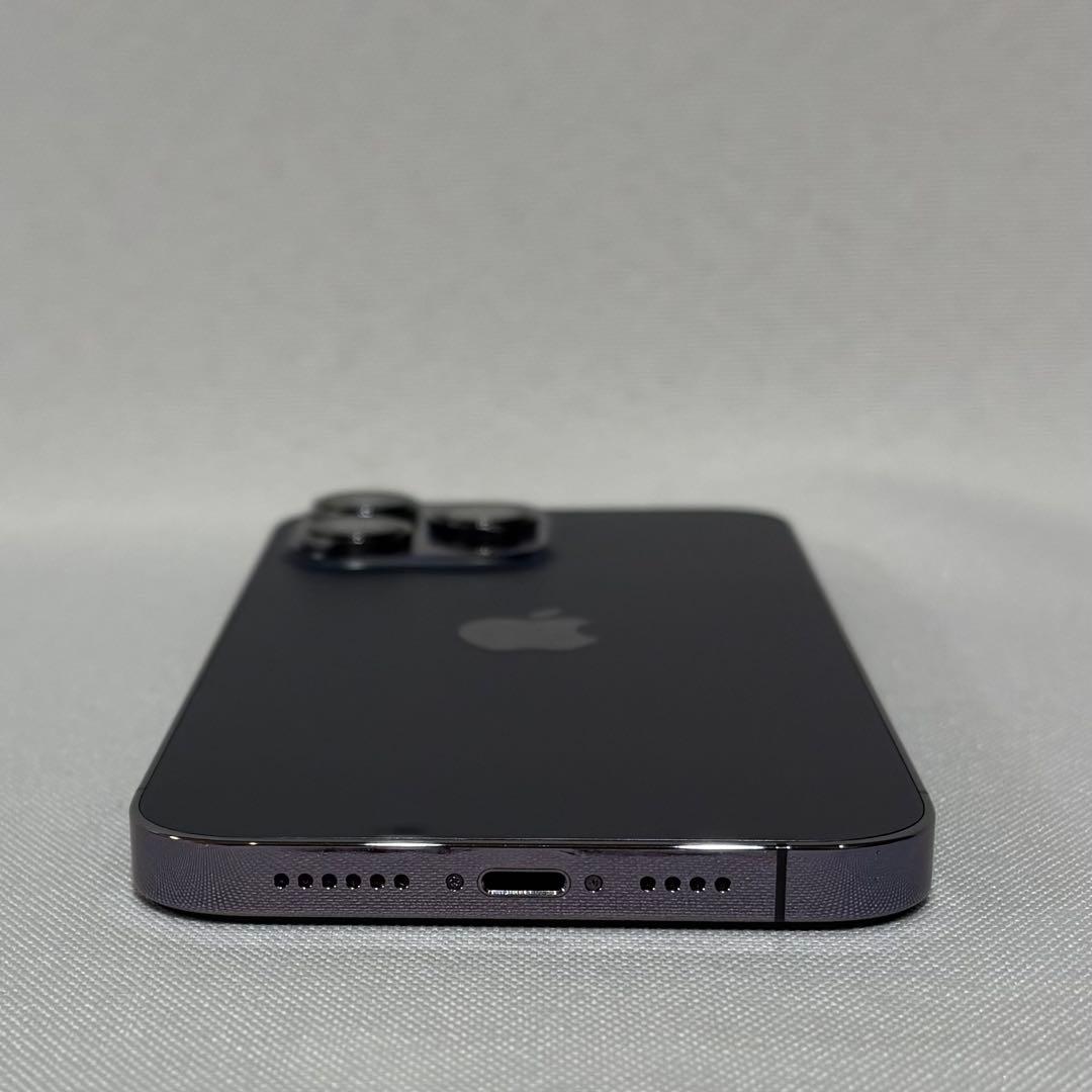 『極美品』iPhone 14 PRO MAX 128GB ディープパープル　本体