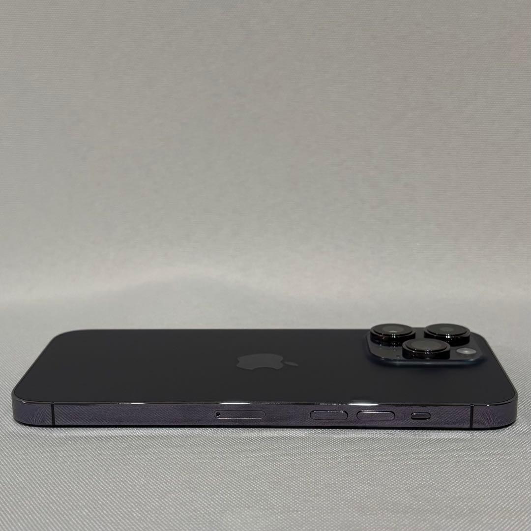 『極美品』iPhone 14 PRO MAX 128GB ディープパープル　本体