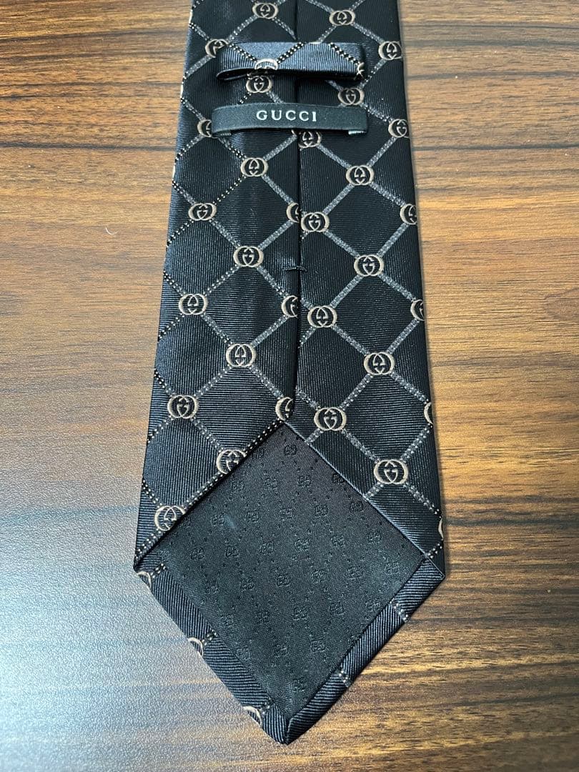 Y.m【箱付き 美品】GUCCI グッチ ネクタイ 2008年ビンテージ