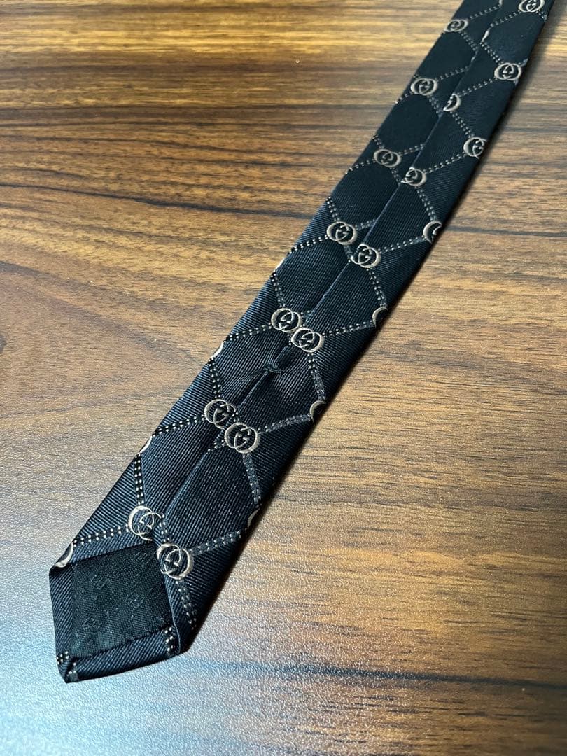 Y.m【箱付き 美品】GUCCI グッチ ネクタイ 2008年ビンテージ