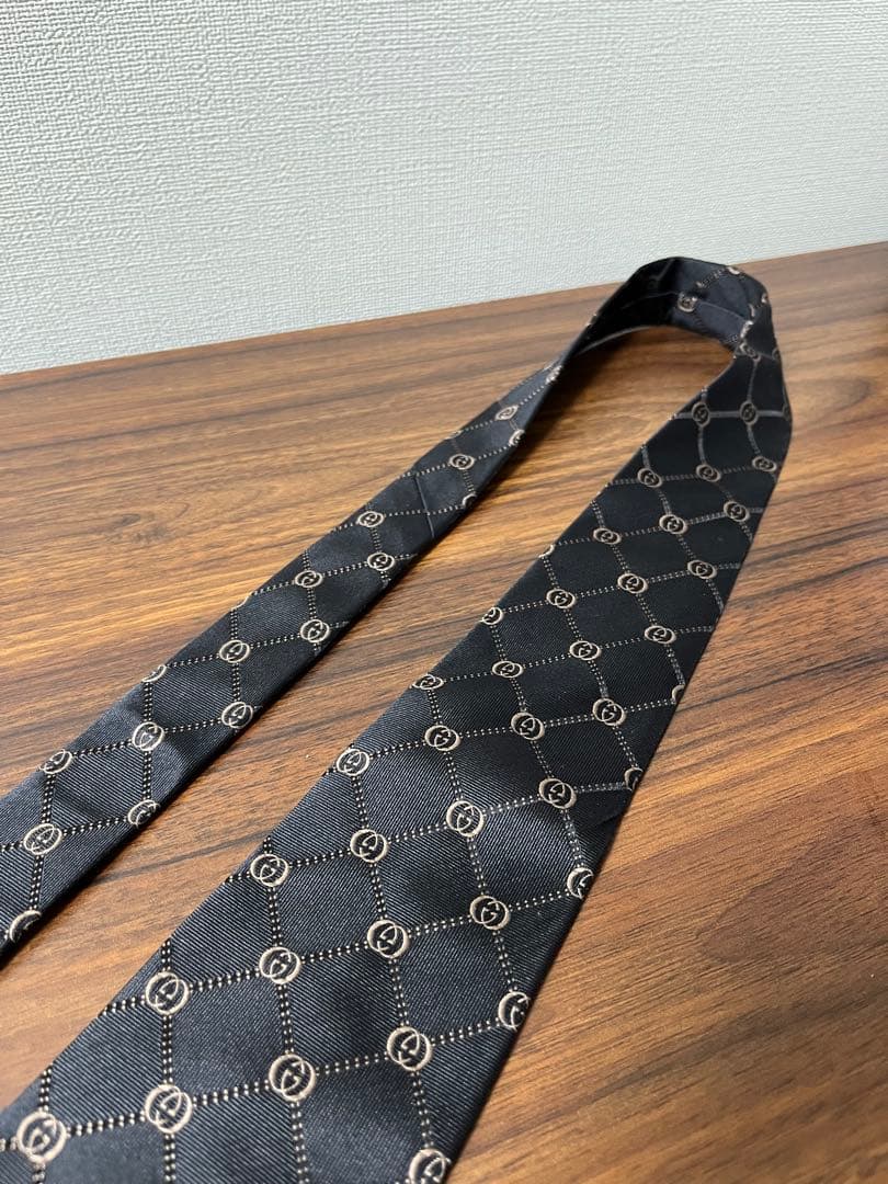 Y.m【箱付き 美品】GUCCI グッチ ネクタイ 2008年ビンテージ
