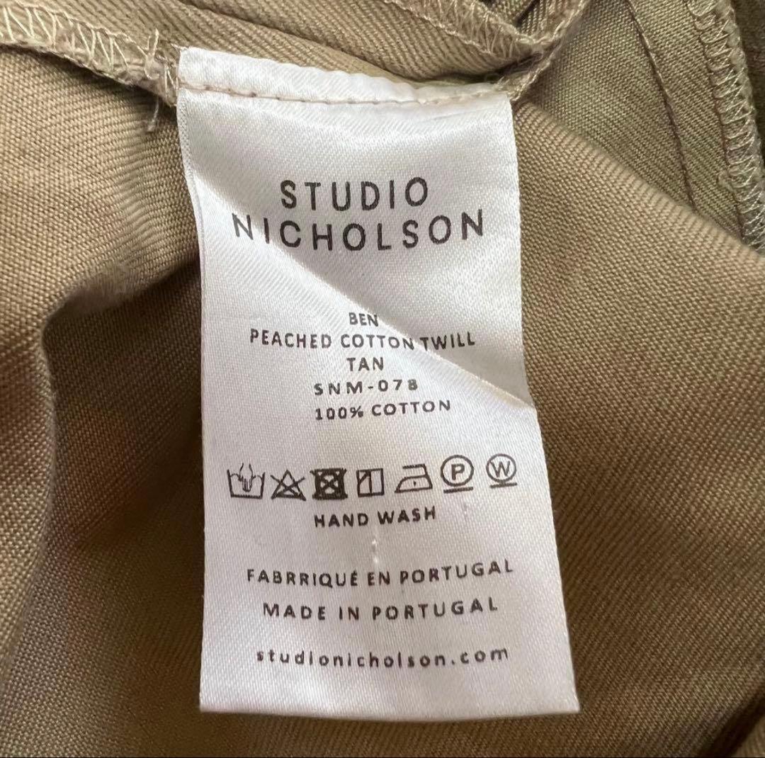 STUDIO NICHOLSON ボリュームパンツ
