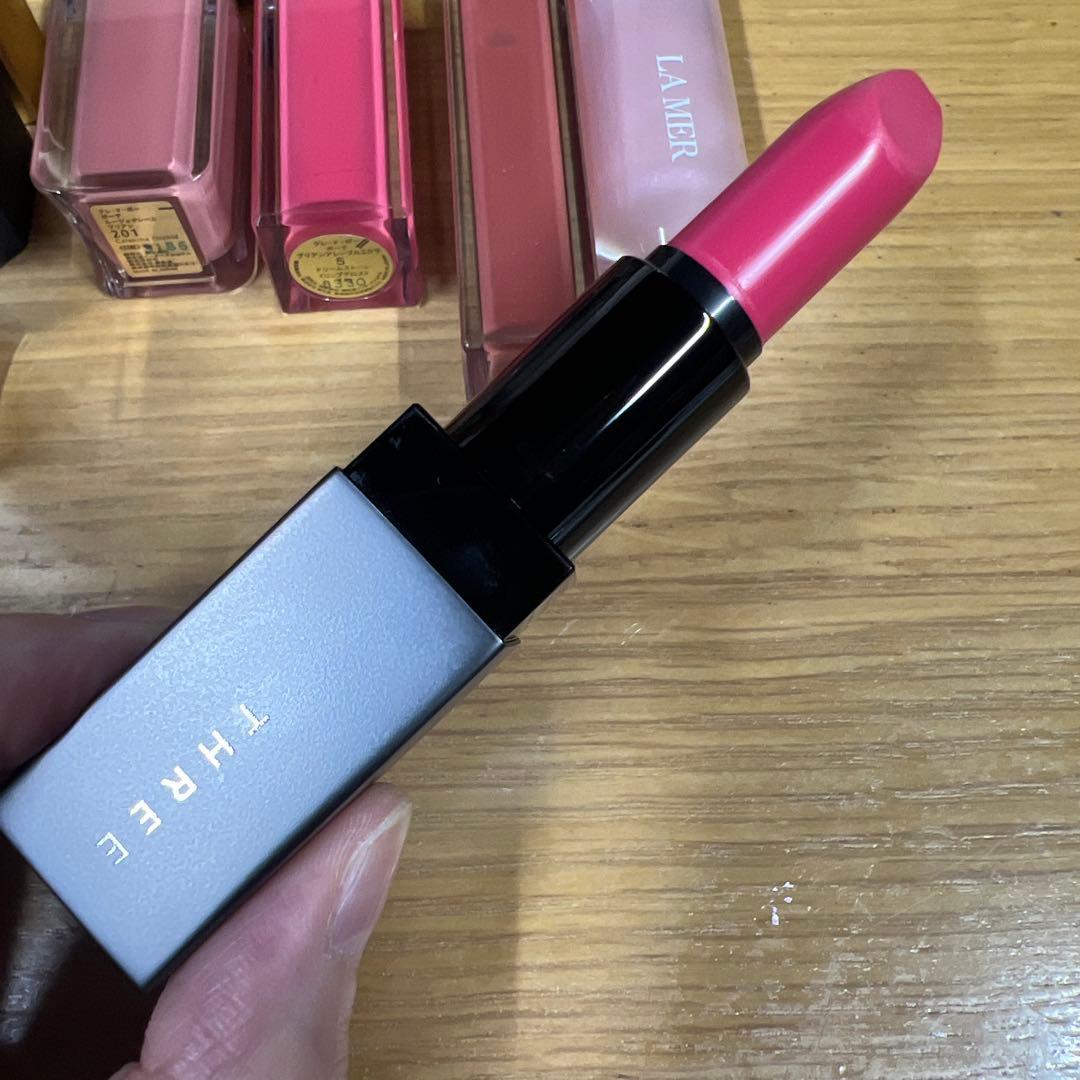 クレドポーボーテ、ラメール、SUQQU、THREEなどリップ　セット売り