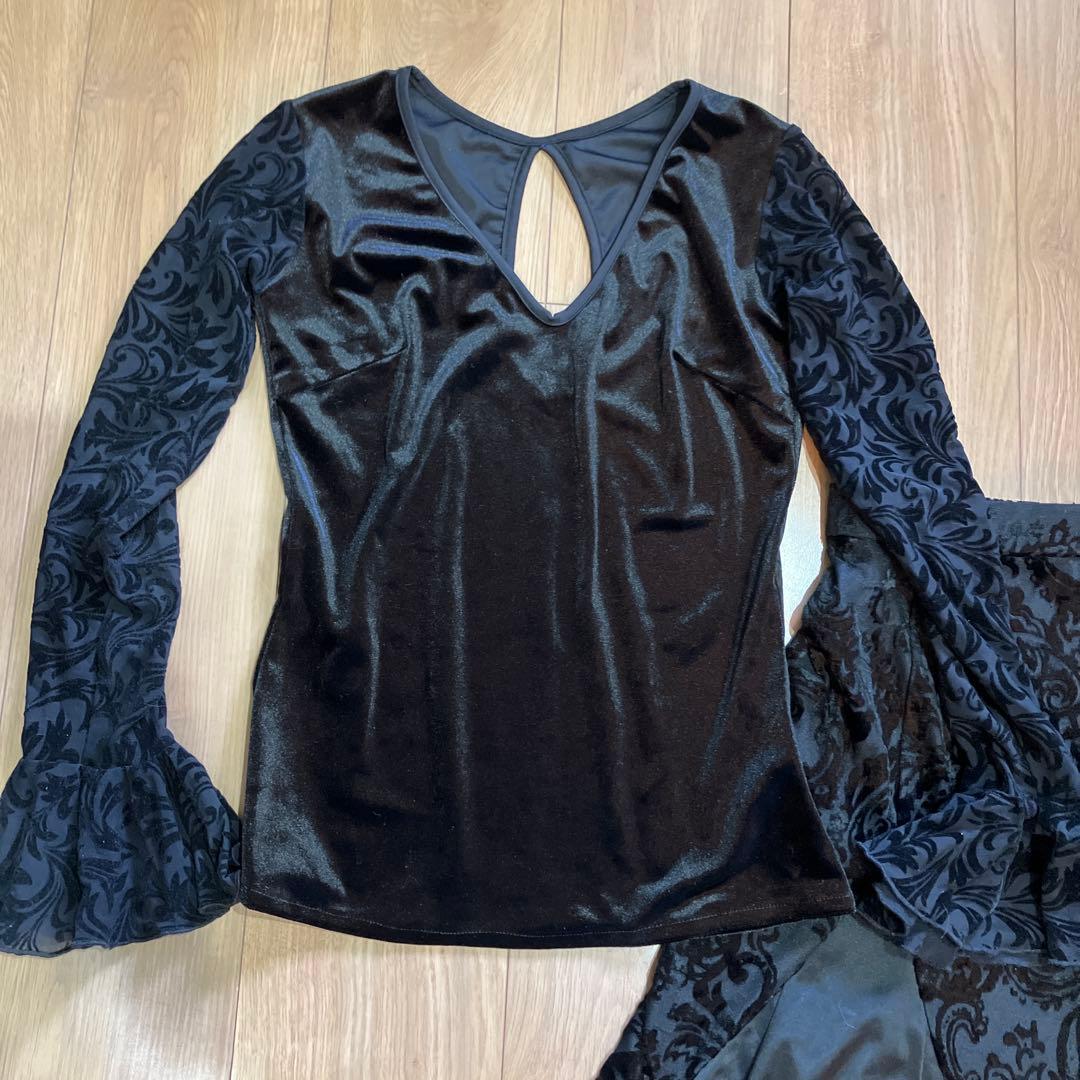 チャコット　社交ダンス　ロイヤルダンス　スカート　カナエダンス　トップス