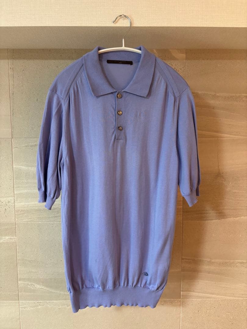 LOUIS VUITTON ルイヴィトン ニットポロシャツ S