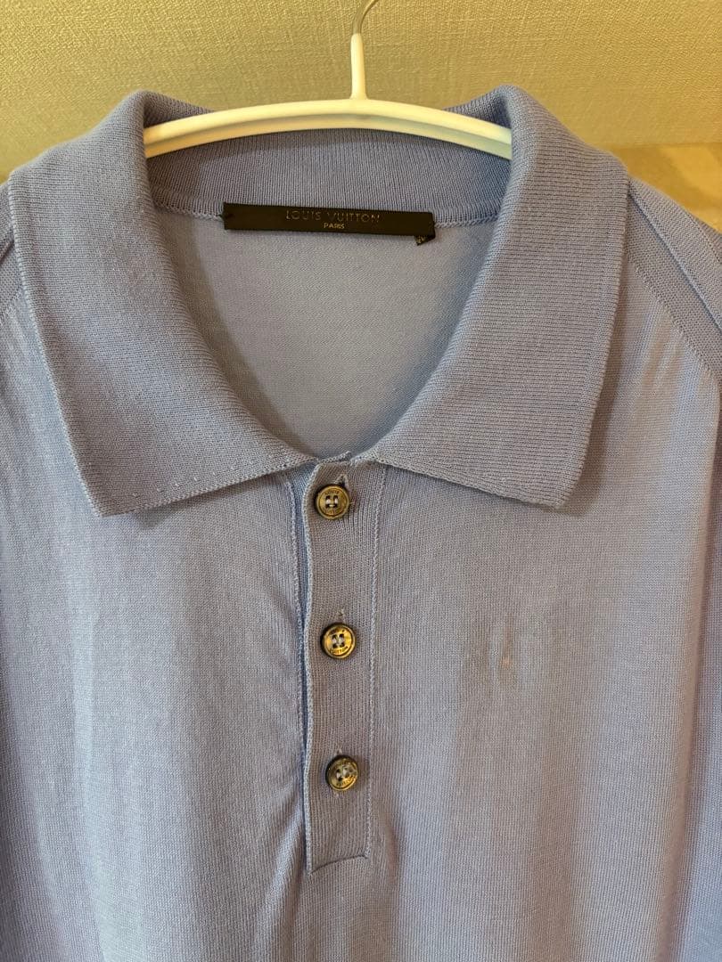 LOUIS VUITTON ルイヴィトン ニットポロシャツ S