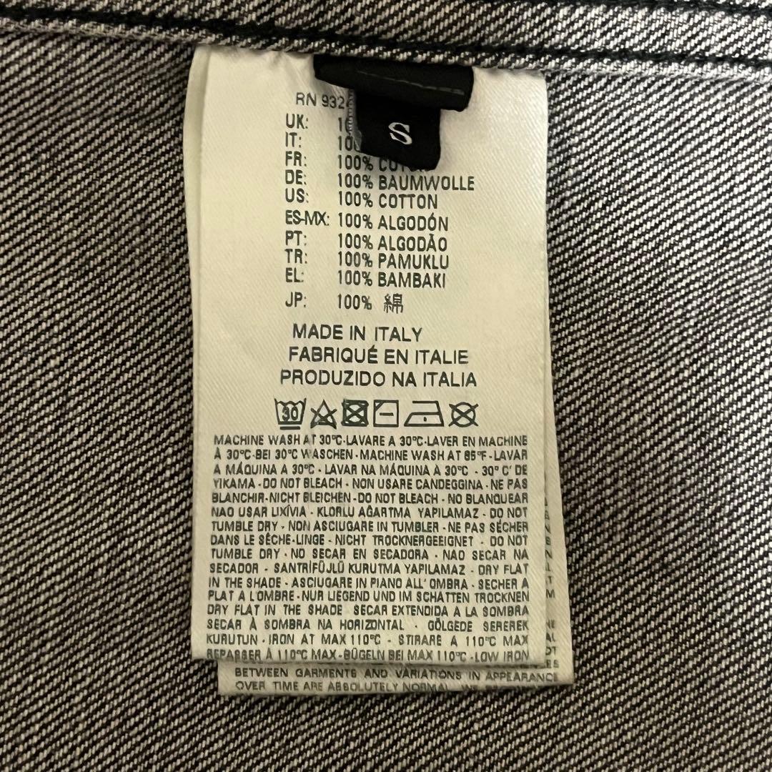 【デジモン】dieselグレーデニムジャケット s