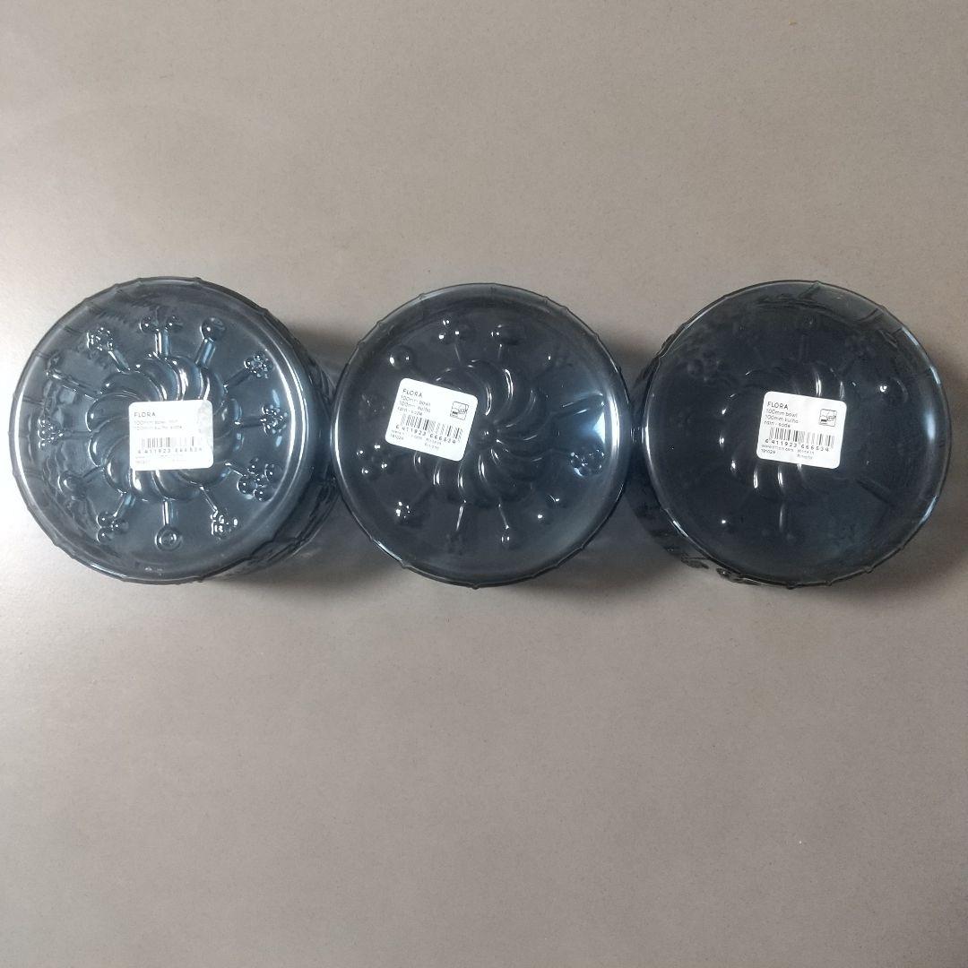 新品未使用  FLORA 100mm ボウル レイン 3個セット
