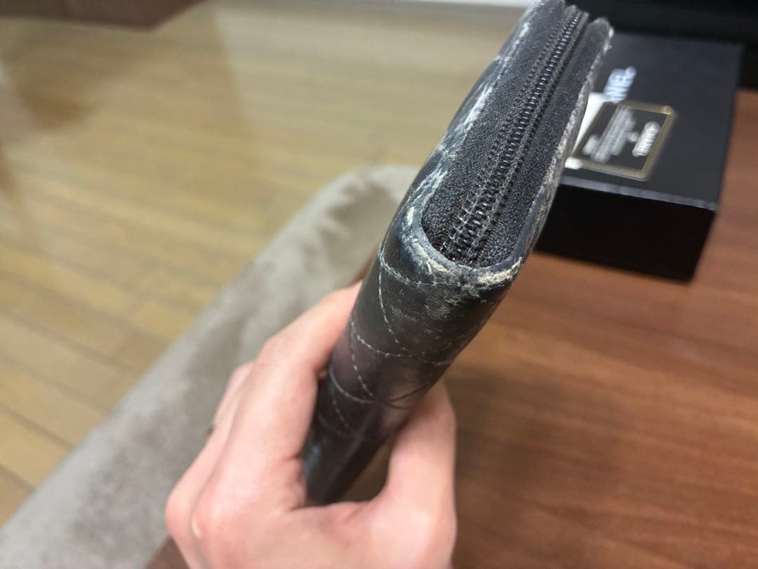 CHANEL カンボン ラウンドファスナー