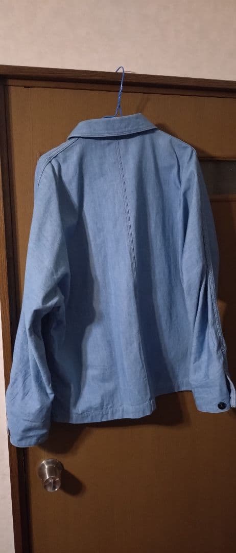 NICENESS WOODS 10.8ozデニムカバーオール ブルー M