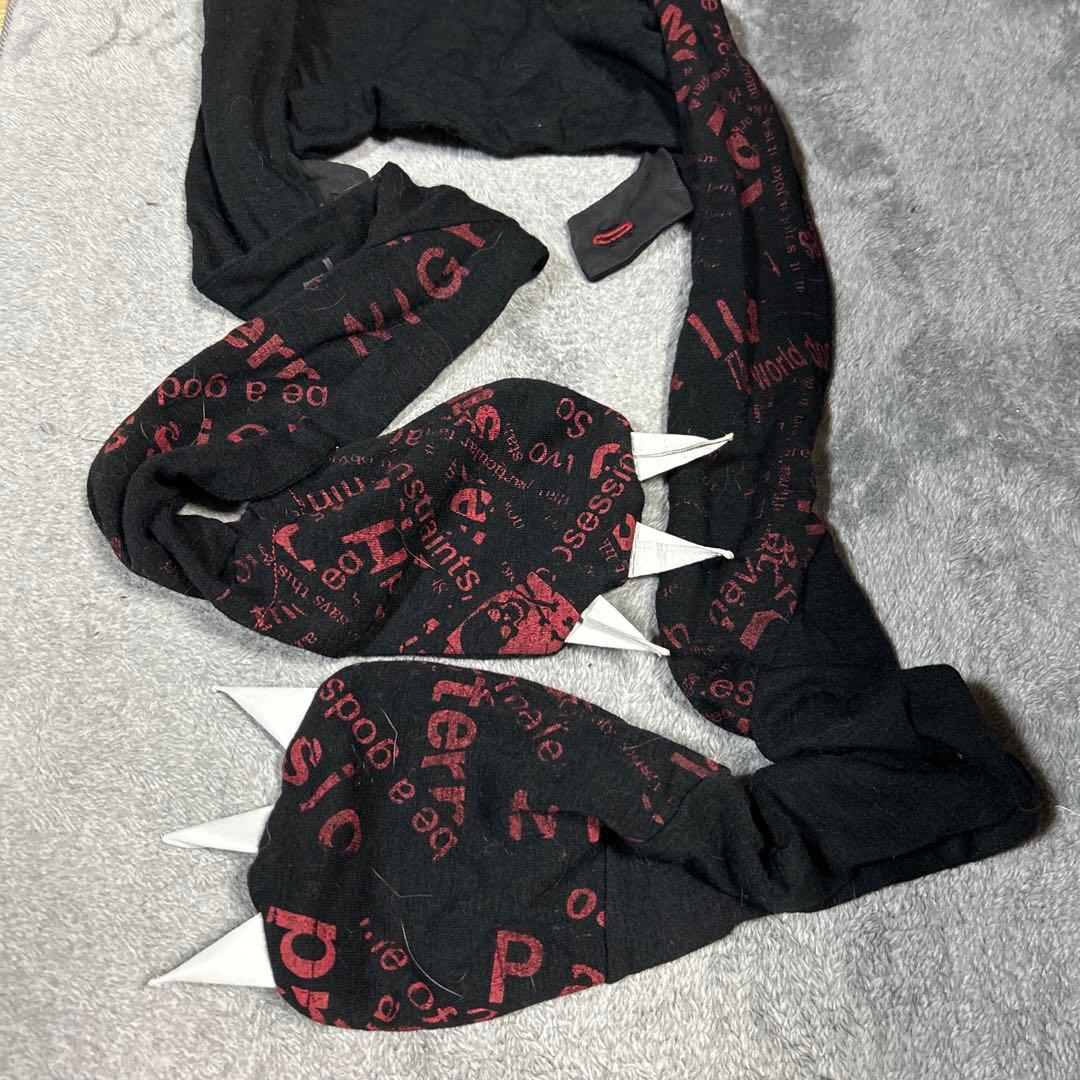 h.naoto 猫耳フード付きマフラー