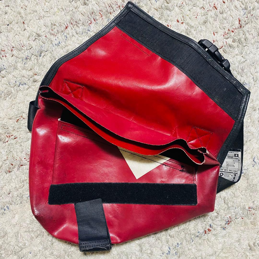 FREITAG F39 メッセンジャーバッグ 赤/白